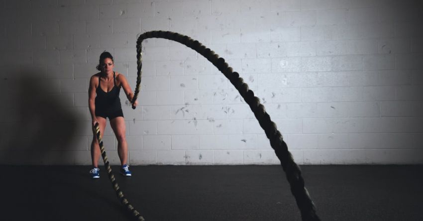 Jump Ropes - Woman Holding Exercise Ropes