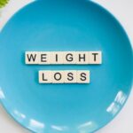 Weight Loss - Scrabble Pieces On A Plate