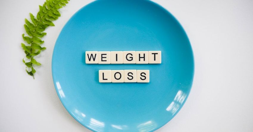 Weight Loss - Scrabble Pieces On A Plate