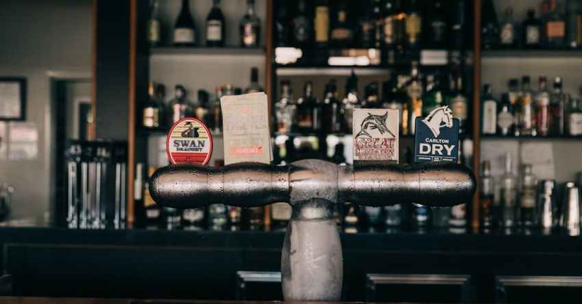 Pull-up Bar Brands - Close-up Photo of a Frozen Beer Tap